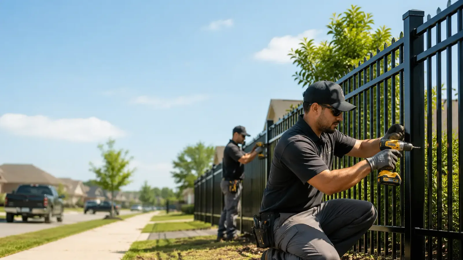 Metal Fence Installation in Lowber, PA